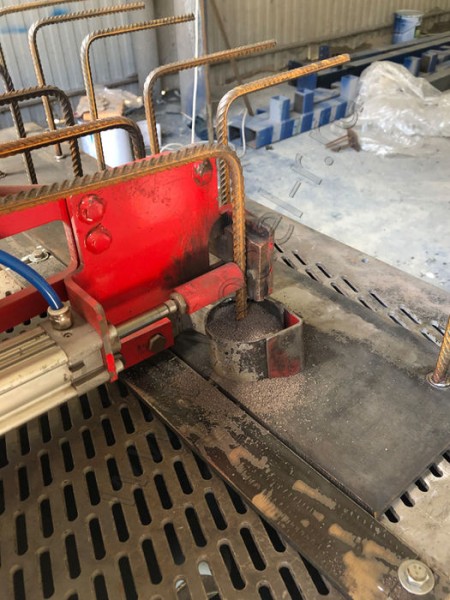 Сварка арматуры под флюсом