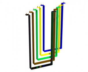 Крепление для системного блока к столу