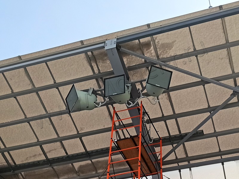 Крепление колонка кронштейн