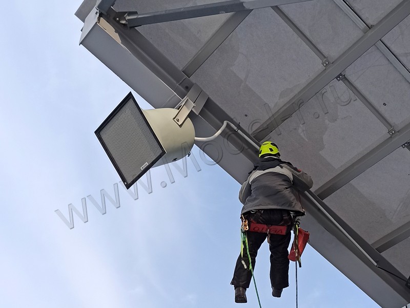 Крепление динамика на балку