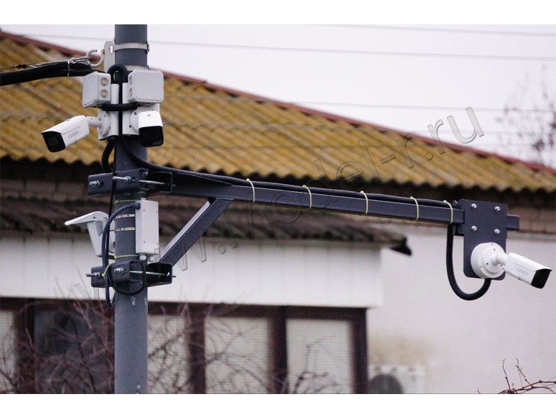 Крепление камеры на столб (КРВ-19)