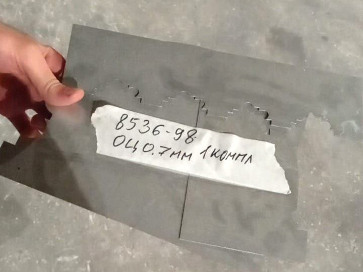 Iаблон для декоративной штукатурки купить