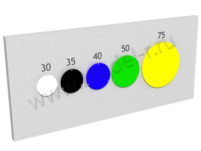 Круглая магнитная доска