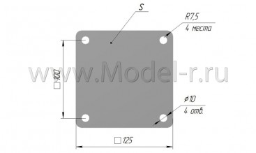 Металлические фланцы 125
