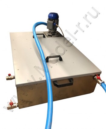 Галтовка, система рециркуляции