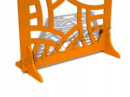 Декоративные перегородки крепление