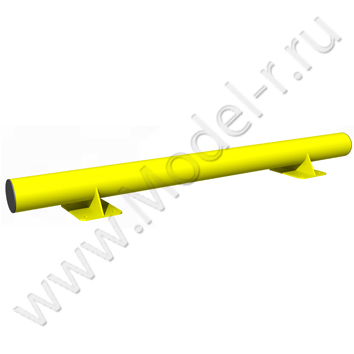 Колесоотбойник КО-02, профиль 89, длина 1250 (00К034)