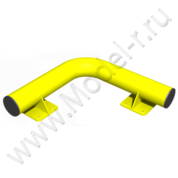 Колесоотбойник КО-03, профиль 89, 500х500 (00К046)