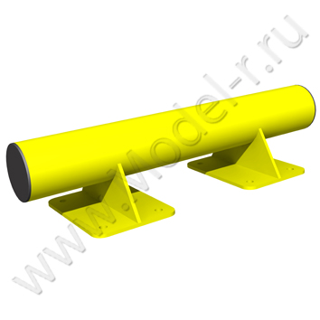 Колесоотбойник КО-02, профиль 76, длина 500 (00К022)