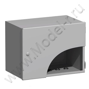 Щит с монтажной панелью ЩМП 400х300х250