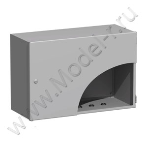 Щит с монтажной панелью ЩМП 600х400х250